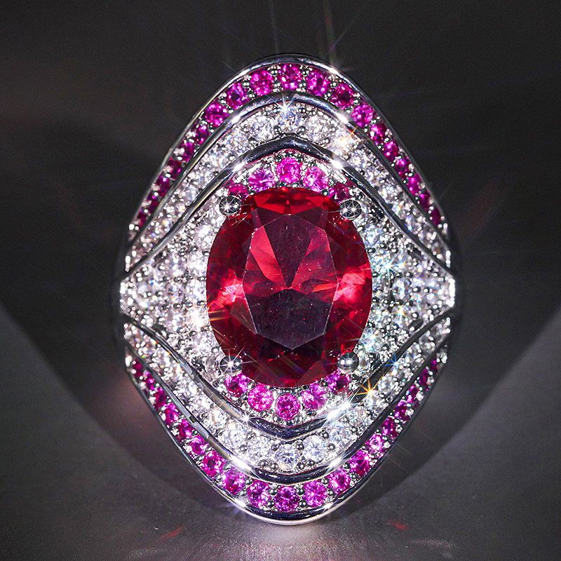 N2504154◆Bigstone◆【華美なデザイン】華やかな印象*眩しい光を放つ*ファッションなリング*12/14/16/18号 選び可拍卖