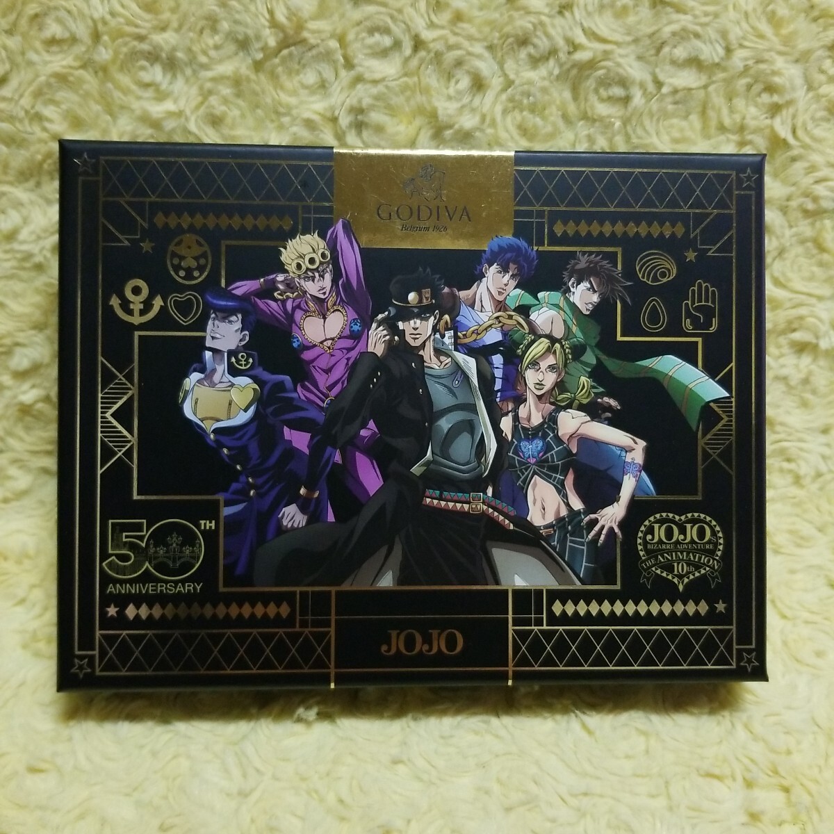 ゴディバ ジョジョの奇妙な冒険50thANNIVERSARY 箱のみ 拍卖