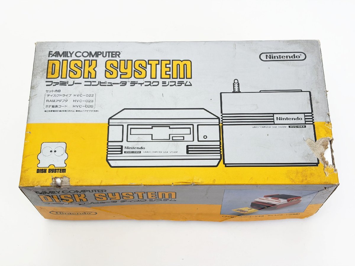 【ジャンク】 ファミリーコンピュータ ディスクシステム 動作未確認 ファミコン レトロゲーム拍卖