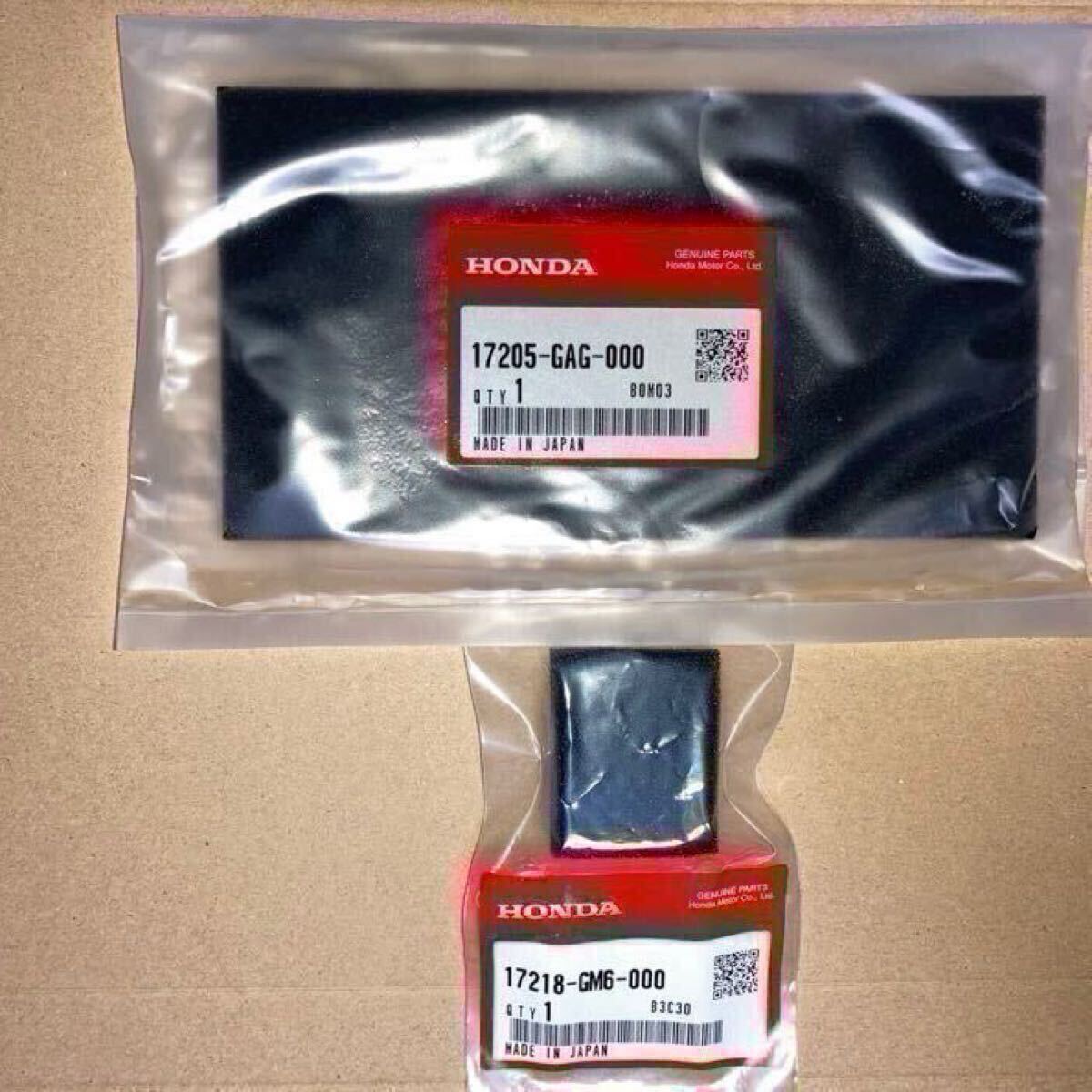ホンダ純正品 ジャイロキャノピー GYRO Canopy TA02 TC50M-2J等 エアークリーナーエレメント 17205-GAG-000 17218-GAG-000 HONDA 純正部品拍卖