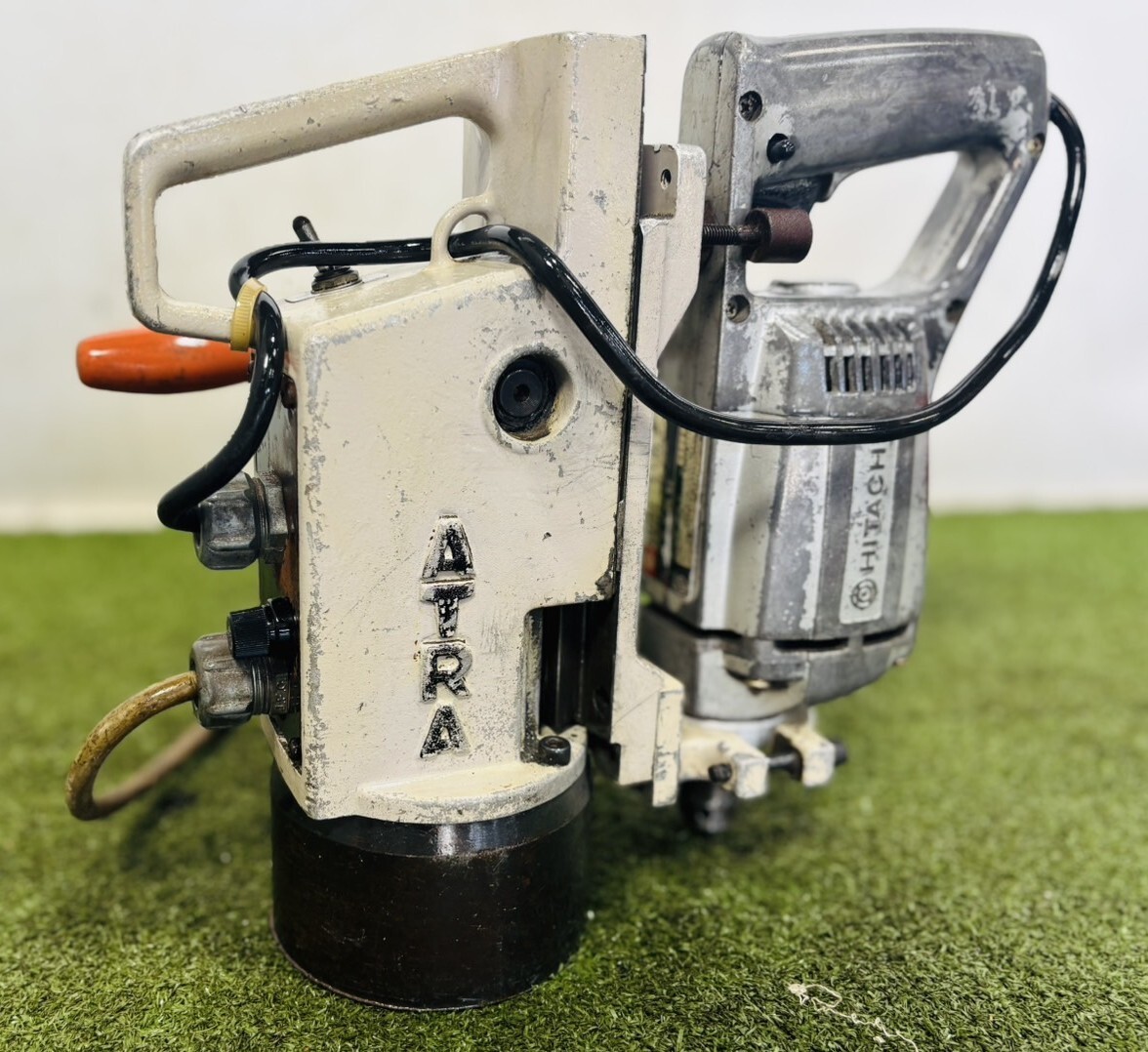 静)動画有★ 日東工器 NITTO ATRA MASATER アトラマスター 磁気ボール盤 M-65RA-D 穴あけ能力6.5mm 領収OK h1107-2-5b拍卖