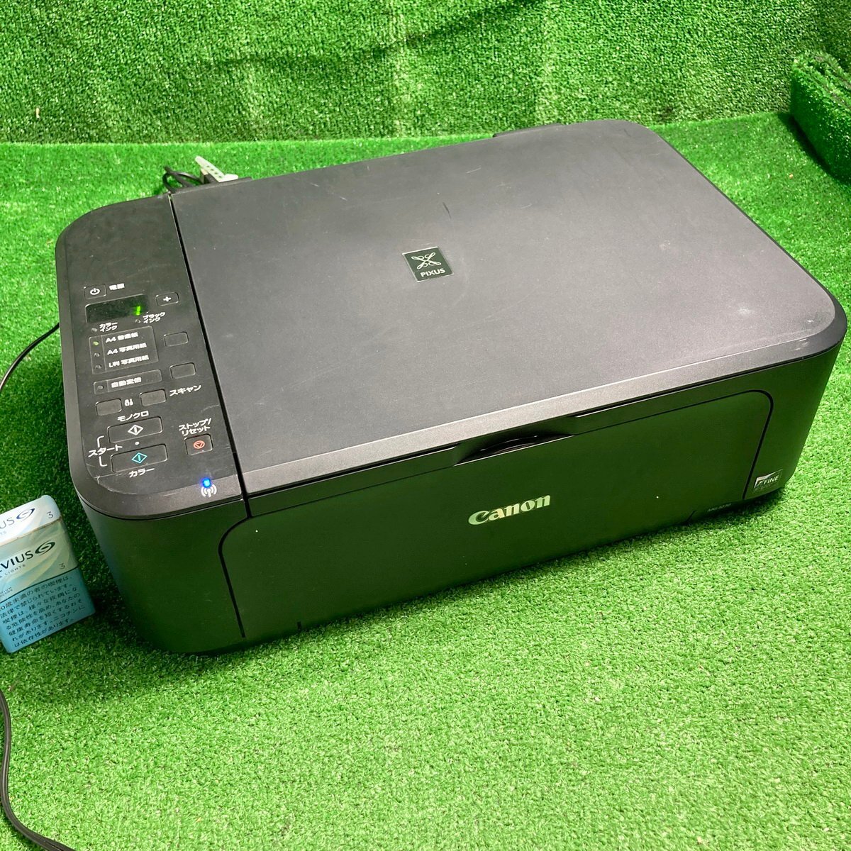 研睦c437 キャノン PIXUS インクジェットプリンター「MG3230」■~A4サイズ迄 無線LAN Wi-Fi 幅450x奥行300x高さ155mm拍卖
