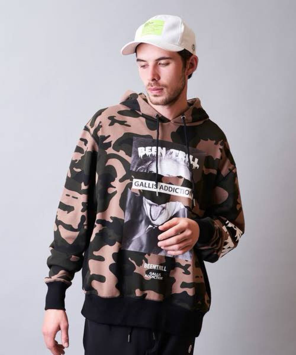 送料無料 着用1回 GALLIS ADDICTION BEEN TRILL パーカー拍卖