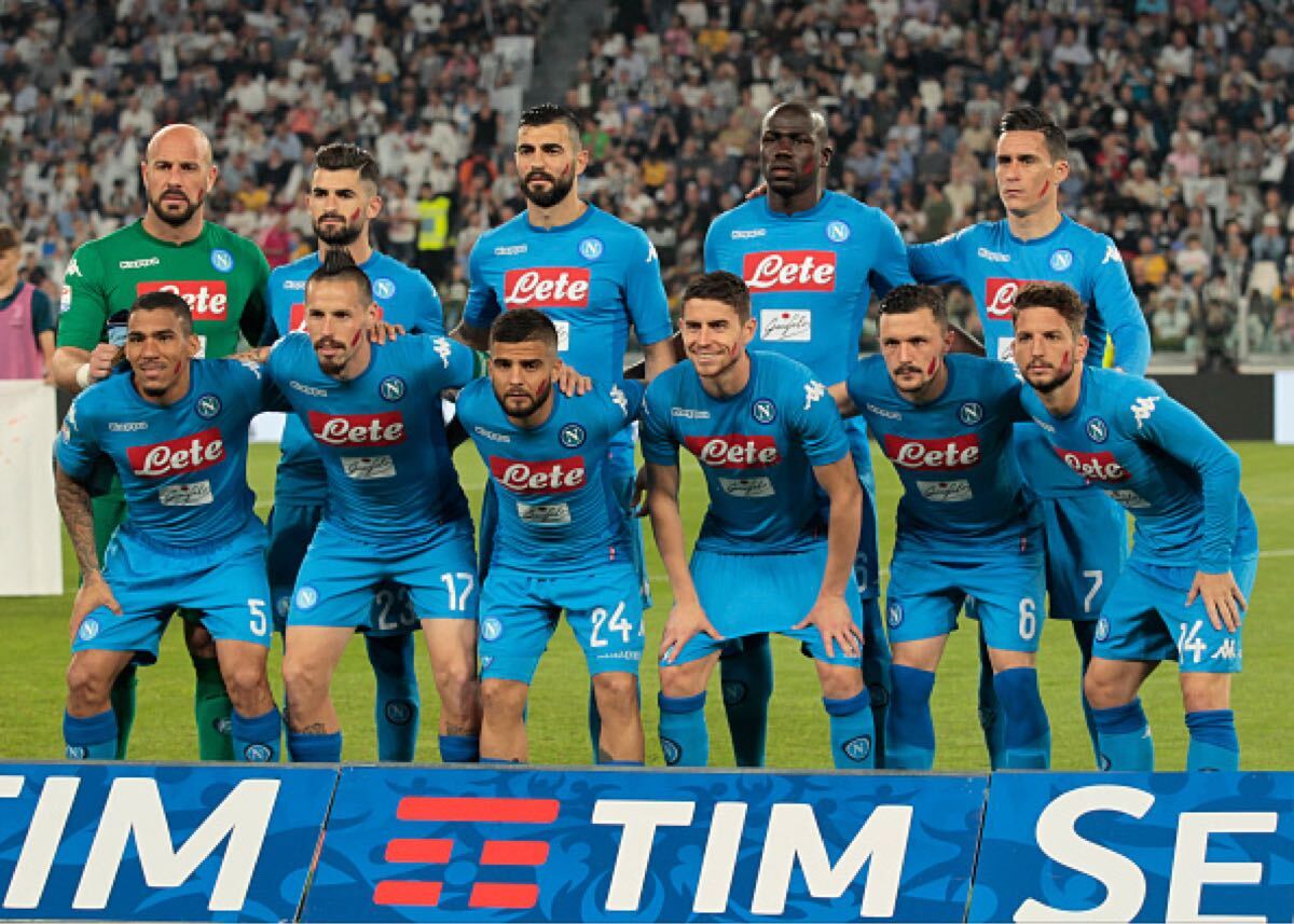 送料無料 2016-17 kappa イタリア セリエA SSCナポリ ユニフォーム拍卖