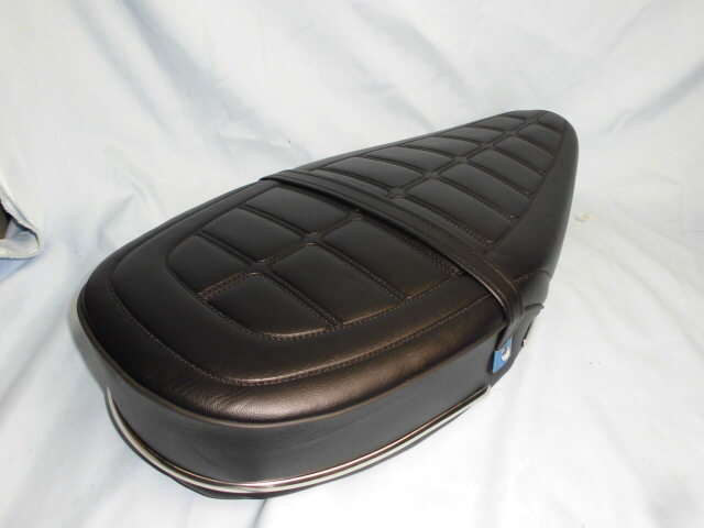 ■CF70 /50 シャリー 社外シート 表皮 ベルト付 黒 シャリィ LD 拍卖