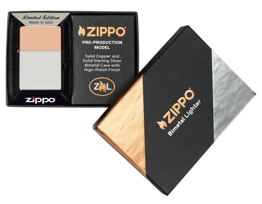 Zippo Bimetal バイメタル限定版、新品未使用品!拍卖