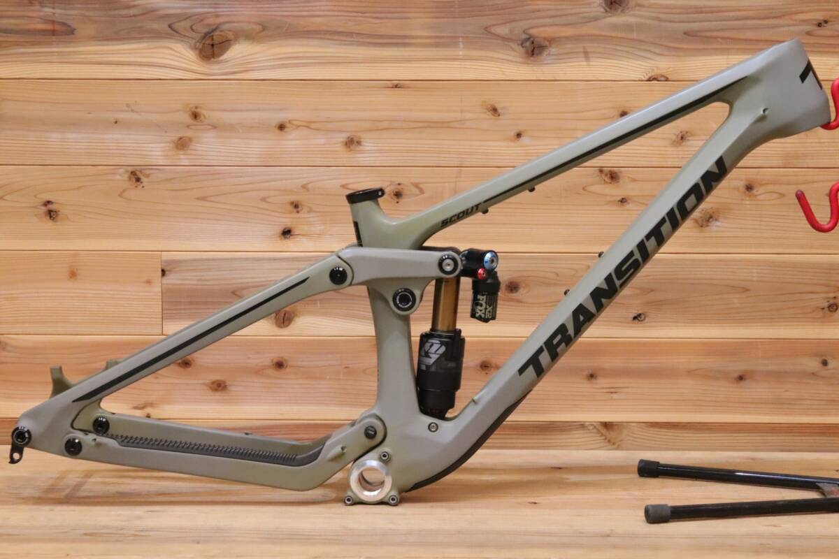 トランジション TRANSITION スカウト SCOUT CARBON 2021モデル Sサイズ カーボン フルサス マウンテンバイク フレーム 【広島店】拍卖