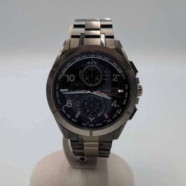 CITIZEN シチズン H800-T023576 30th Limited Edition ATTESA アテッサ 腕時計 ブランド ソーラー エコドライブ 日付表示 クロノグラフ 拍卖