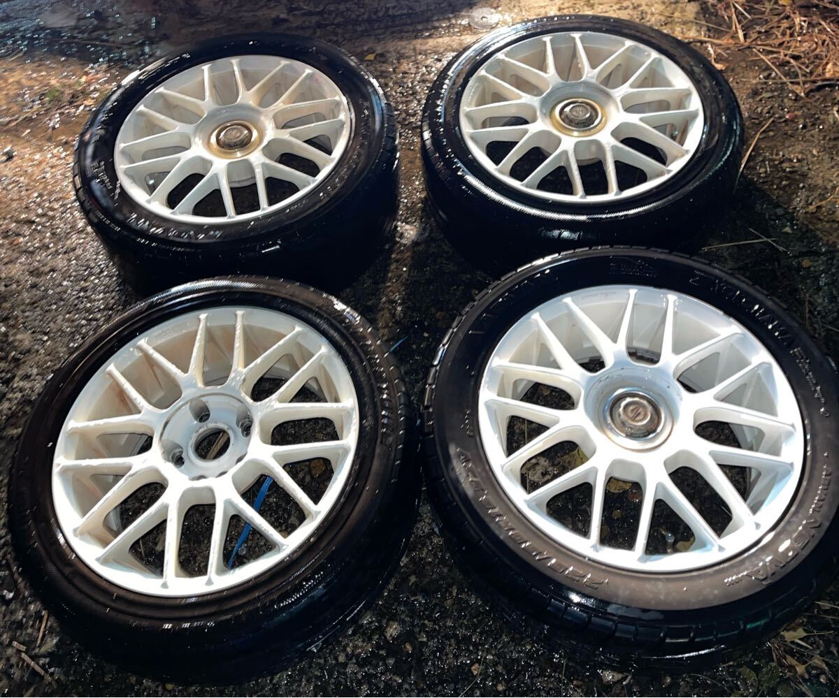 希少CRIMSON .INCクリムソンアルミA356 A167JJ 35-100 VIA 505KG MADE IN JAPAN タイヤひび割れ山なし拍卖