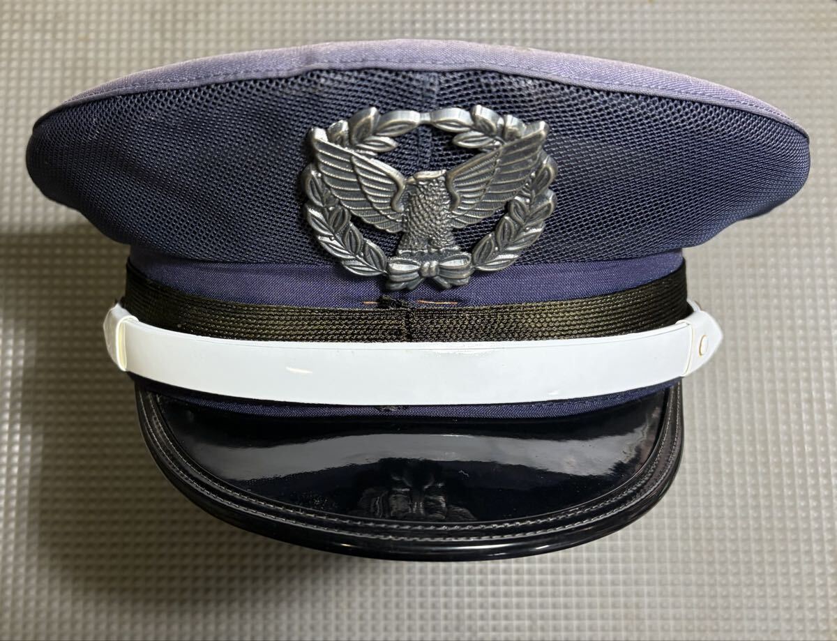 送料込み・制帽・警備員・守衛用・交通指導員・ガードマン・セキュリティー員用・中古美品拍卖