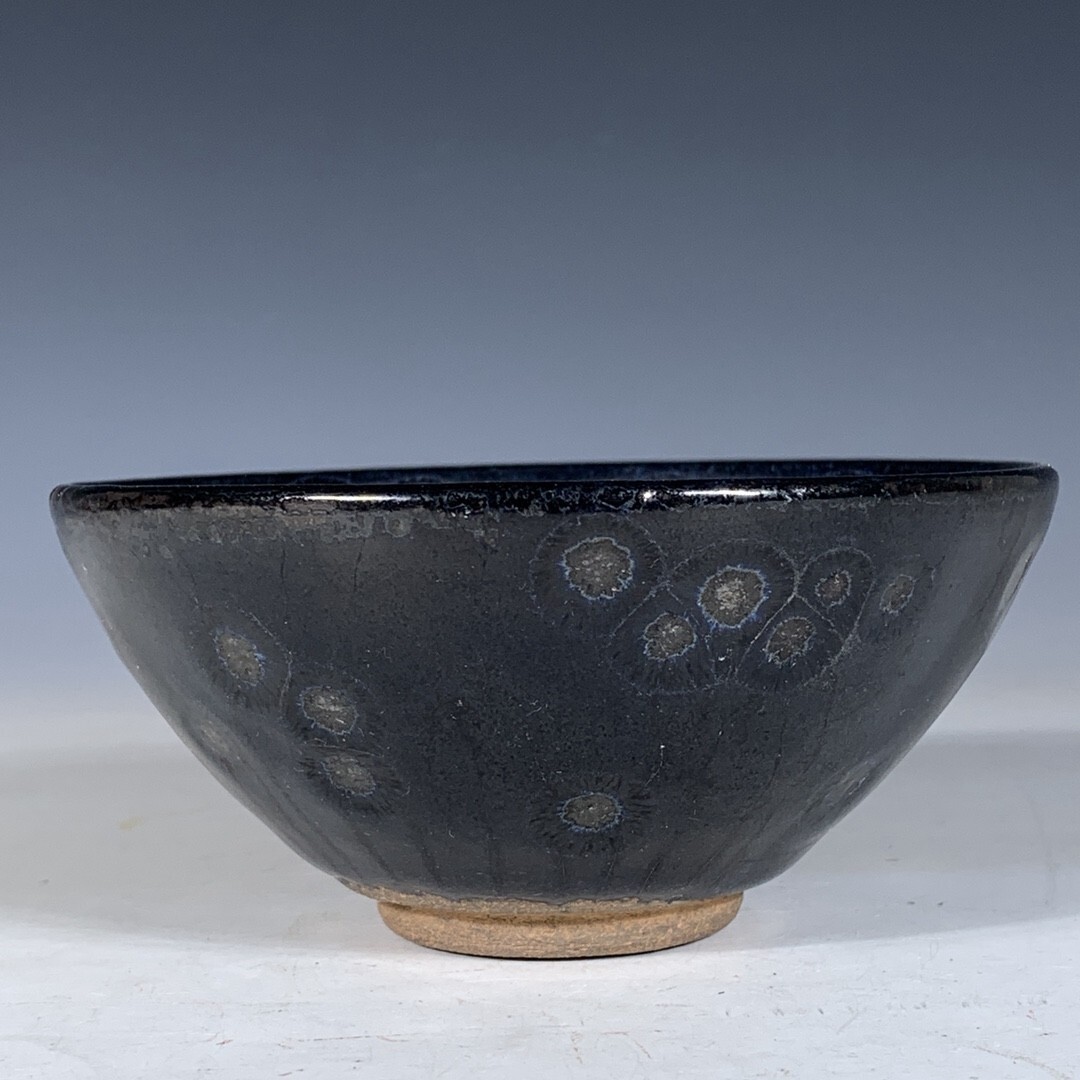 永し 宋時代 建窯 窯變天目盞 古陶磁器 陶芸 皿 中国陶瓷器 唐瓷 置物擺件 古美術品 古賞物 収集 旧家蔵出 中国唐物 A9100拍卖