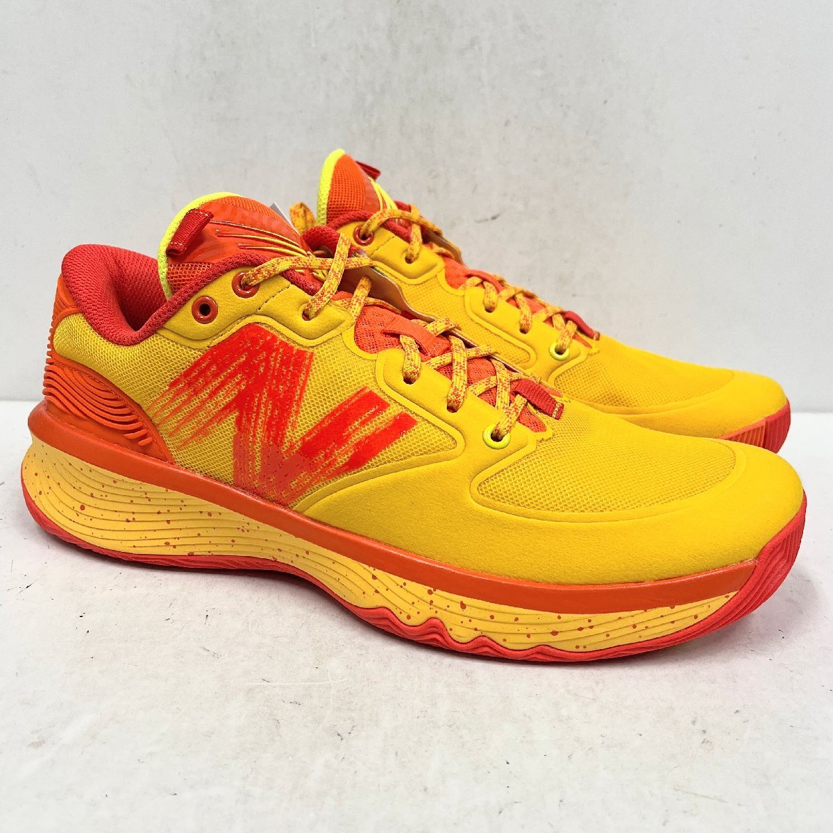 27.5cm New Balance BBHSLO1 ニューバランス イエロー/オレンジ 2100000274857 H2-118522 OSK拍卖