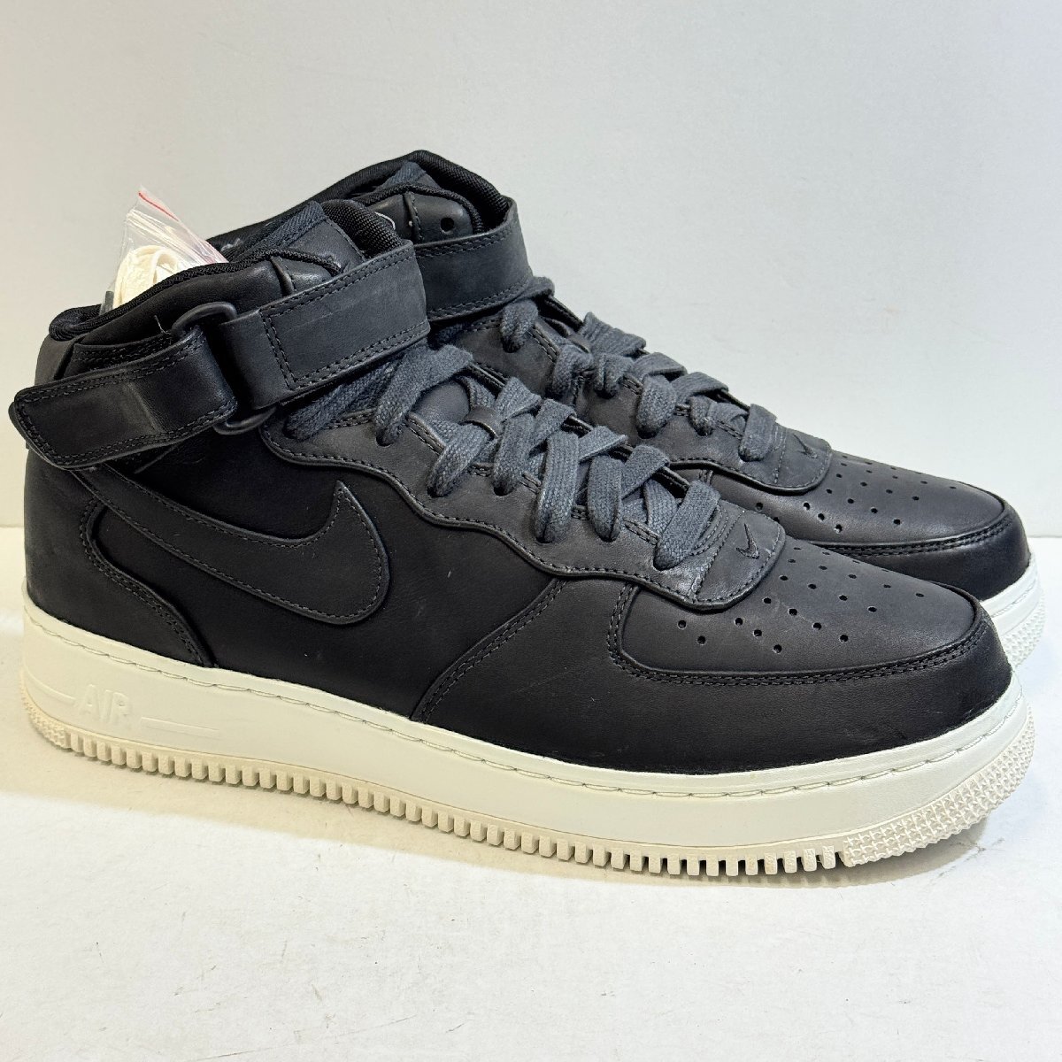 28cm NIKE LAB AIR FORCE 1 MID 905619-001 ナイキ ラボ エアフォース 1 ミッド ブラック 2100000134465 H1000561 OSK拍卖