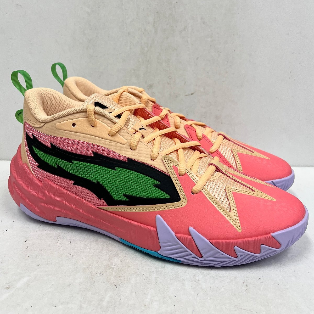 28cm PUMA SCOOT 1 379908-07 プーマ スクート 1 パッションフルーツ 2100000318469 H5-100450 OSK拍卖