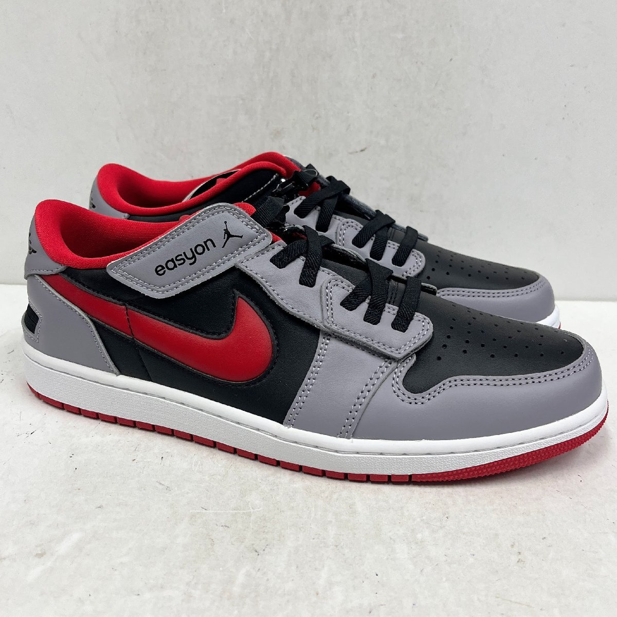 29.5cm AIR JORDAN 1 LOW FLYEASE DM1206-060 エア ジョーダン 1 ロー フライイーズ ブラックセメント 2100000205455 H5-1001405 OSK拍卖