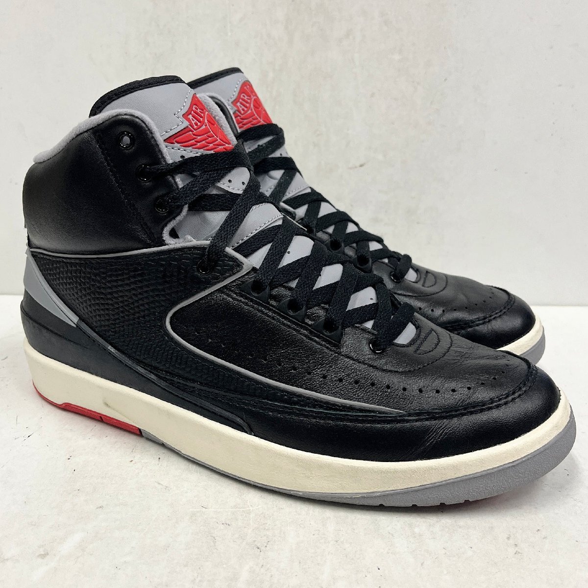 27cm AIR JORDAN 2 RETRO DR8884-001 エア ジョーダン 2 レトロ ブラックセメント 2100000313174 2-120198 OSK拍卖