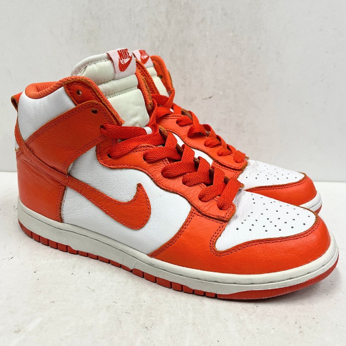 27.5cm NIKE DUNK HIGH RETRO QS SYRACUSE 850477-101 ナイキ ダンク ハイ レトロ QS シラキュース 2100000309597 H1002856 OSK拍卖