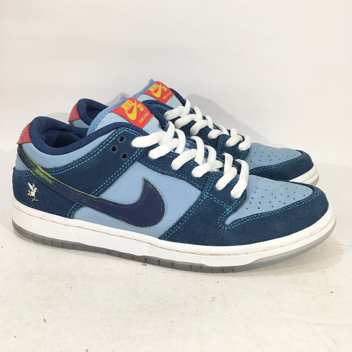 25cm NIKE SB DUNK LOW PRM WSS Why So Sad? DX5549-400 ナイキ エスビー ダンク ロー PRM ESS BLUE 1-120031 2100000321605 TYO拍卖