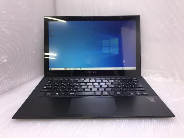 11.6型タッチパネル フルHD SONY VAIO Pro 11 SVP11229EJB (Core i5-4200U 1.6GHz/4GB/SSD 500GB/Wi-Fi/Webカメラ/Windows10)拍卖
