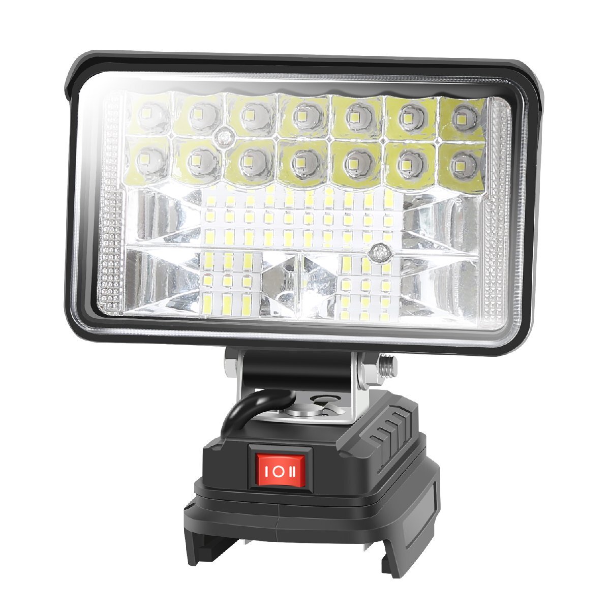 アルチザンツール 投光器 4000LM 48W 作業灯 4インチ ワークライト 夜間作業灯 マキタ18Vバッテリー対応(バッテリー別売り)拍卖