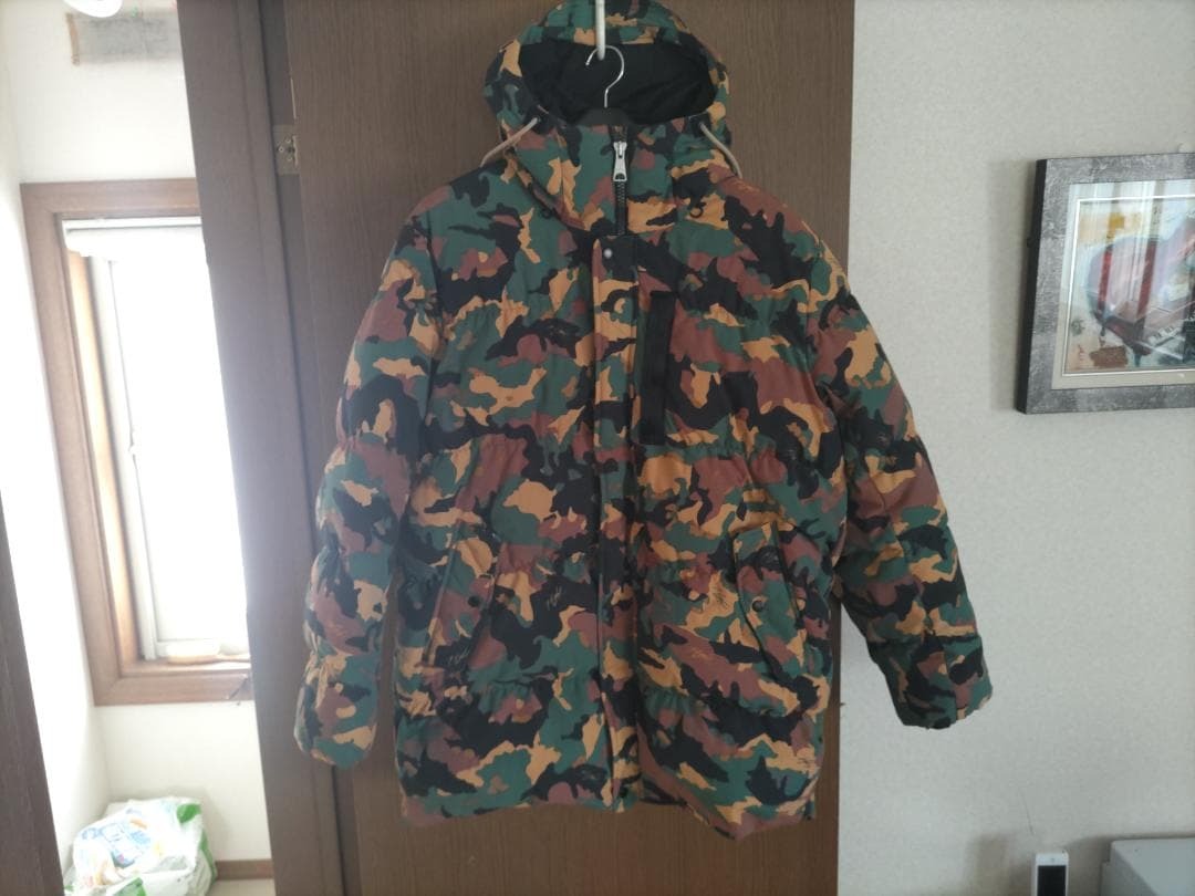 ★黒タグ NIKE AIR JORDAN 迷彩柄ダウンジャケット XXL 超美品★拍卖