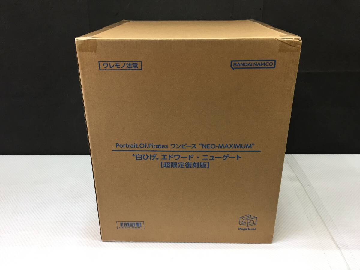 oib957# 輸送箱未開封 “白ひげ”エドワード・ニューゲート 超限定復刻版 「ワンピース」フィギュア P.O.P拍卖