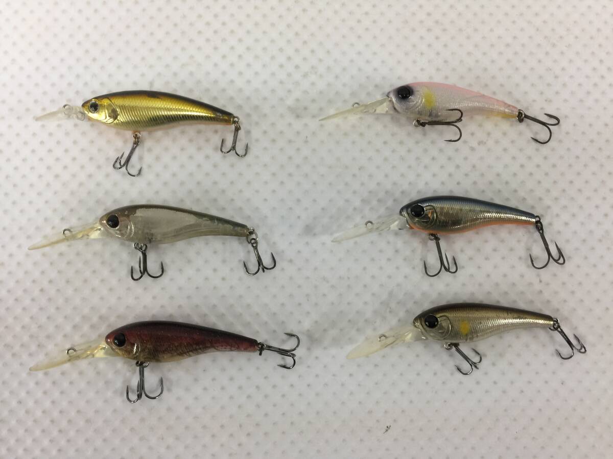 tac20; ジャクソン FLOW SHAD フローシャッド 6個セット拍卖