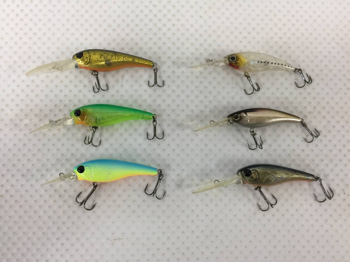 tac21; ジャクソン FLOW SHAD フローシャッド 6個セット拍卖