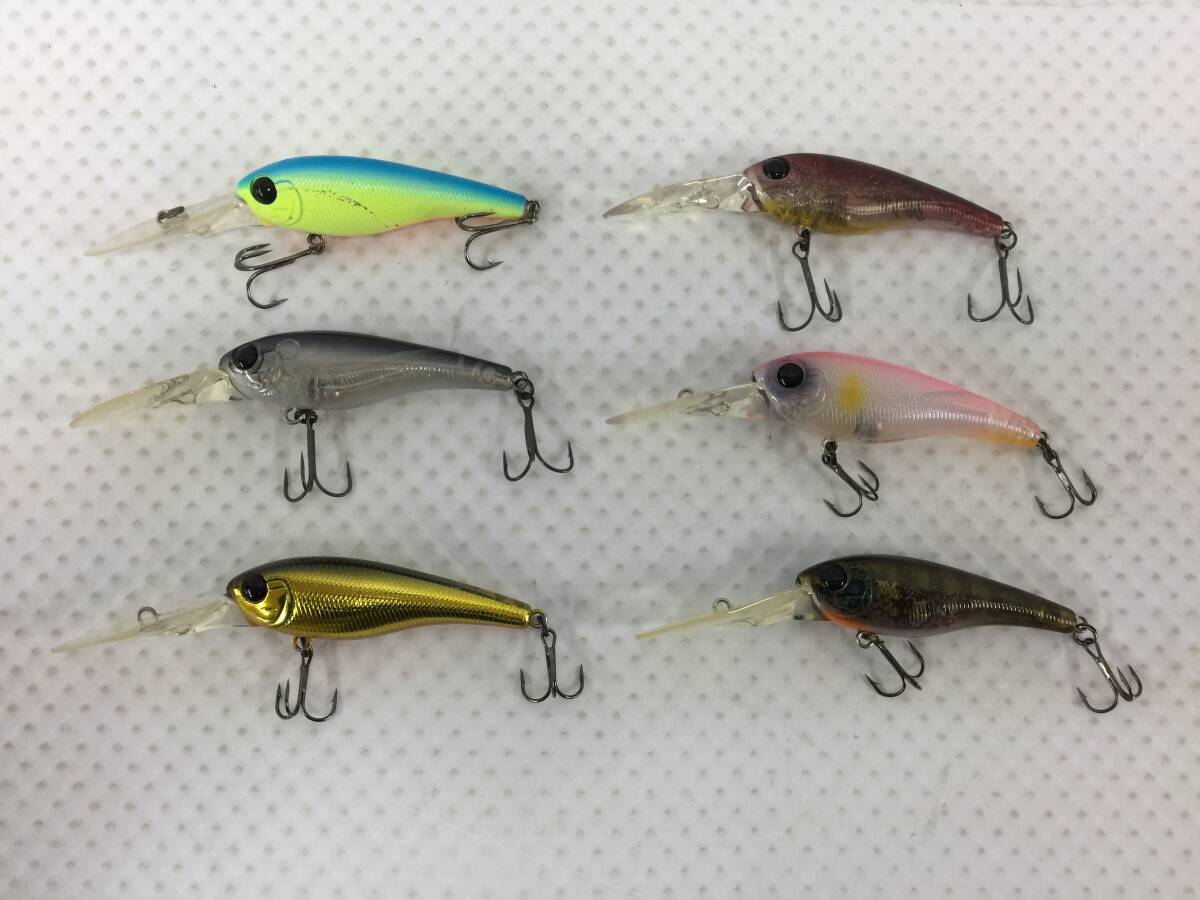 tac24; ジャクソン FLOW SHAD フローシャッド 6個セット拍卖