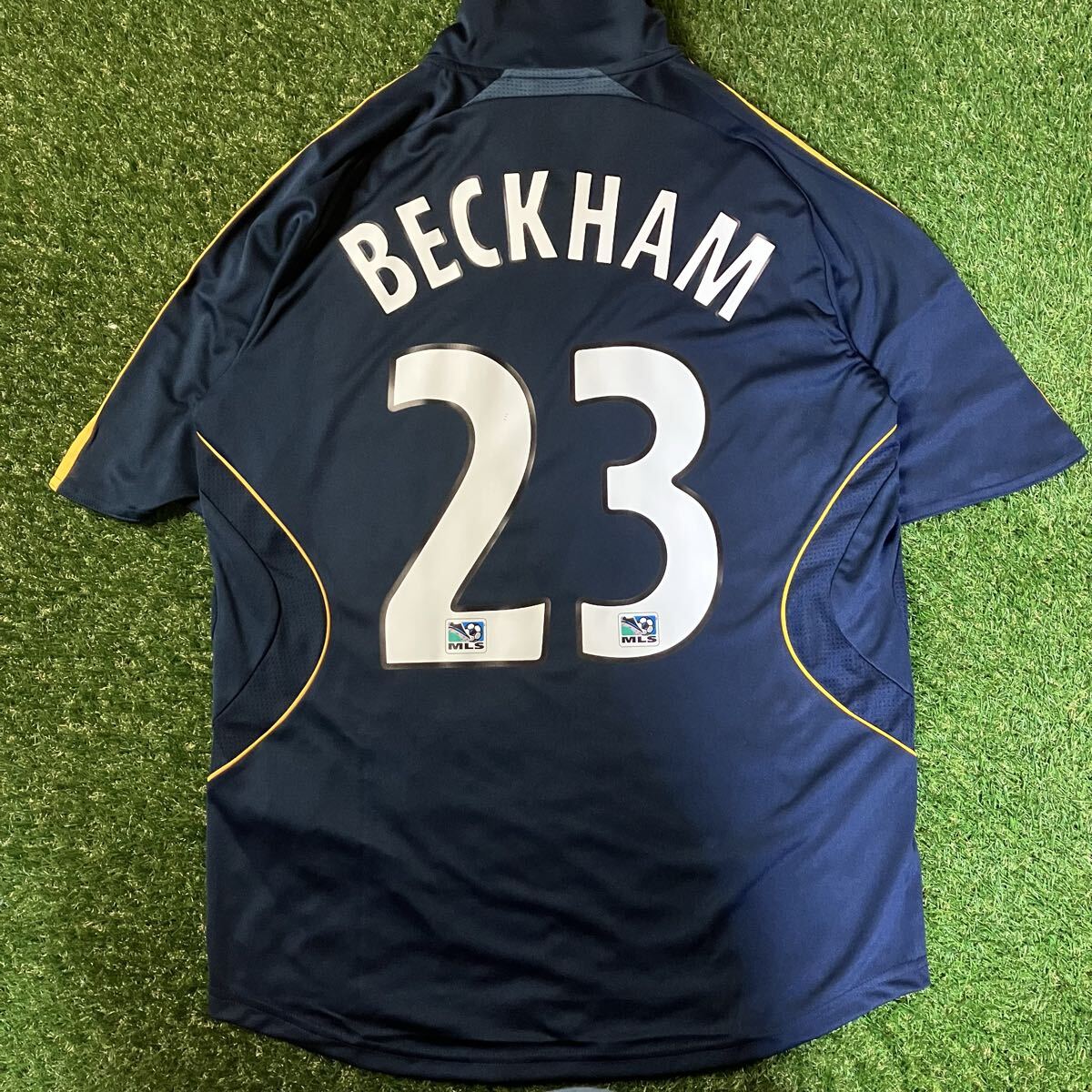 【8】 1円〜 サッカーユニフォーム adidas LAギャラクシー ベッカム拍卖