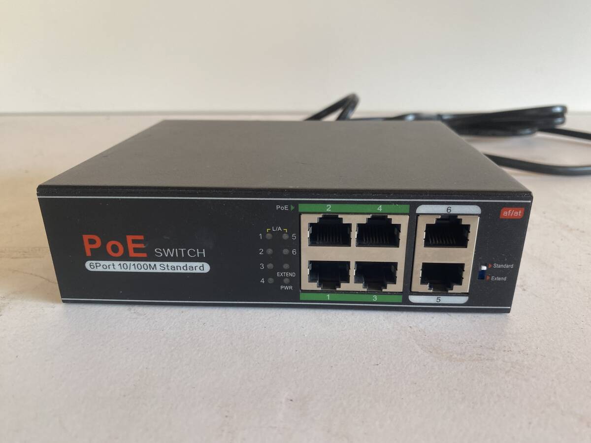 PoE給電 スイッチングハブ(RK-POES04)拍卖