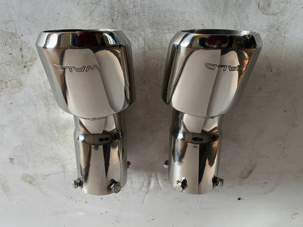 WALDステンレススチール排気管テールポート(マフラーカッター)拍卖
