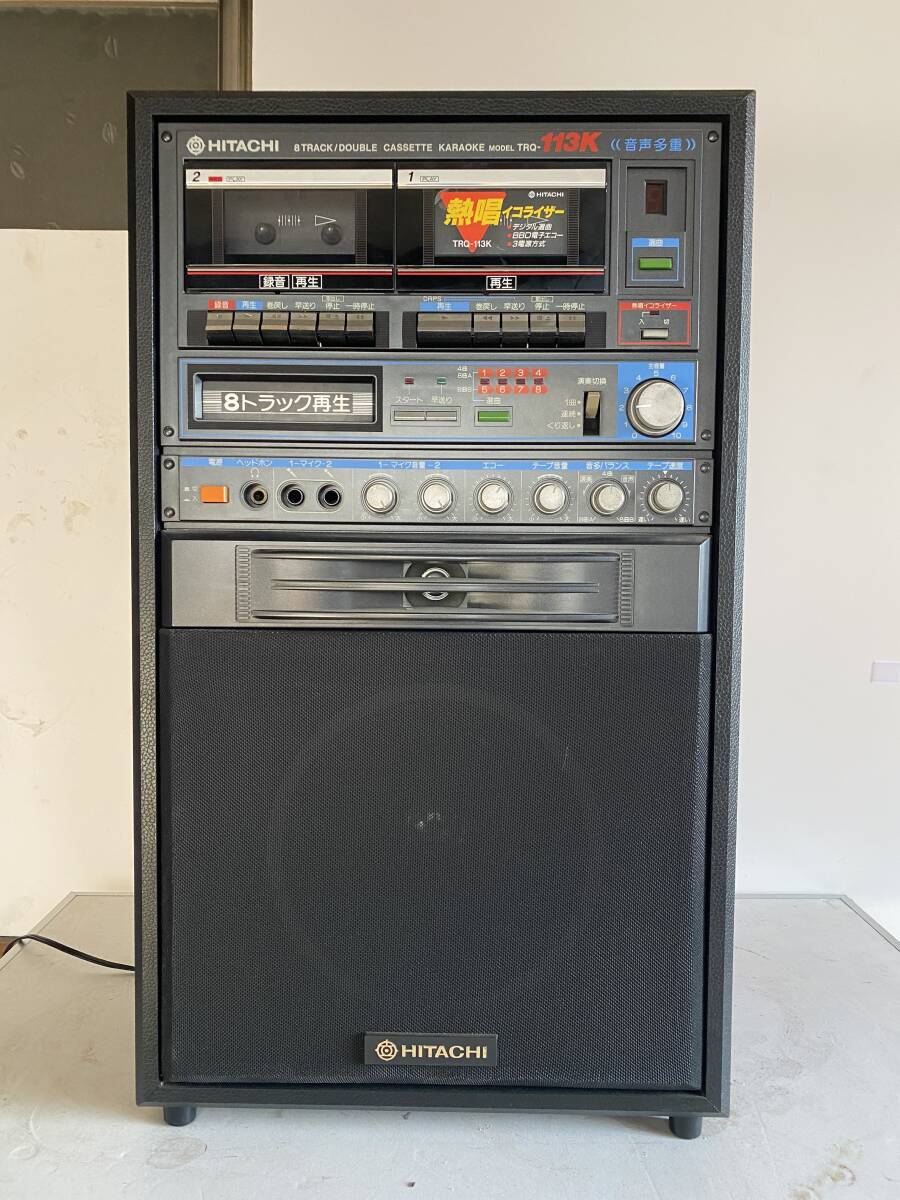 HITACHI TRQ-135K 8トラックカラオケ拍卖