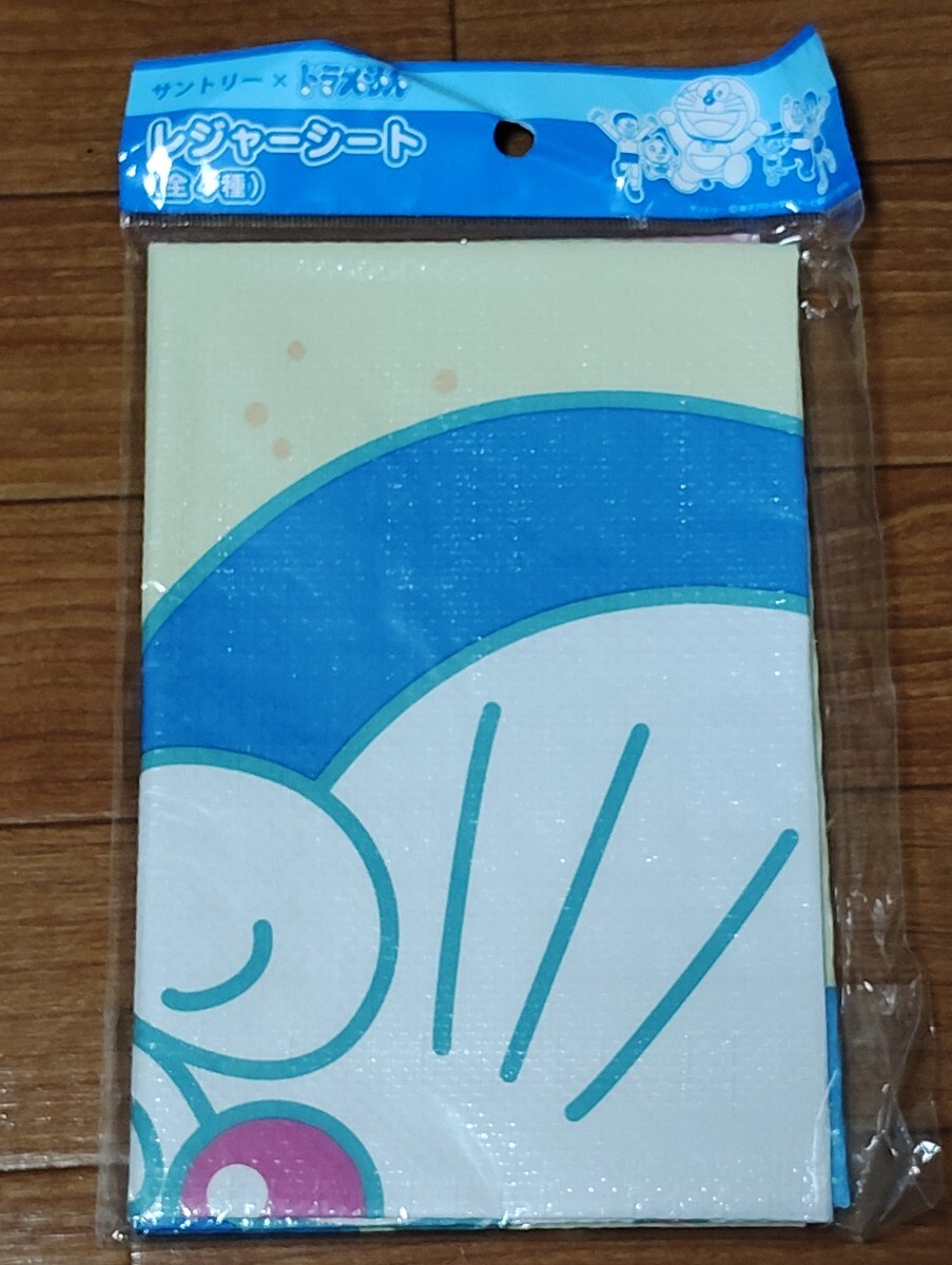 Y2166 : ドラえもん × サントリー レジャーシート 新品未使用拍卖