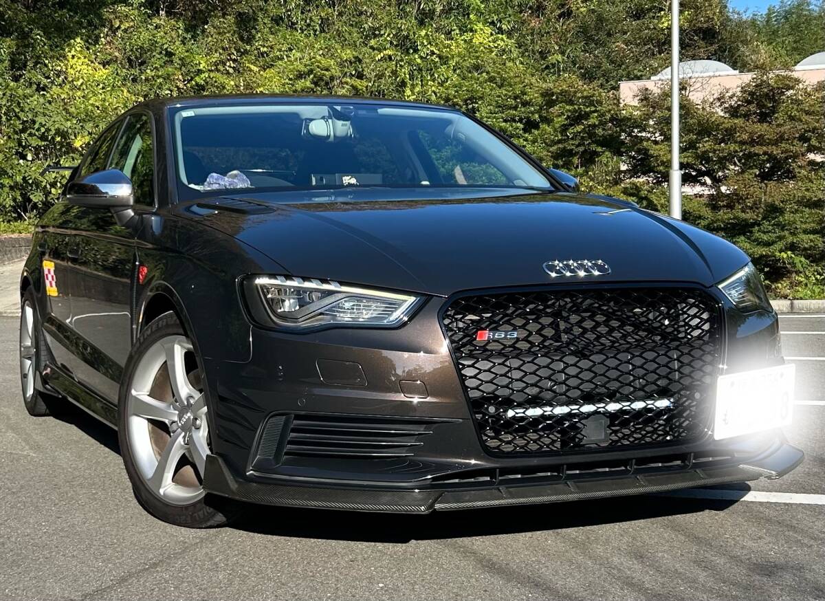 アウディA3 8Vセダン シリンダーオンデマンド車 本革電動 LEDライト拍卖