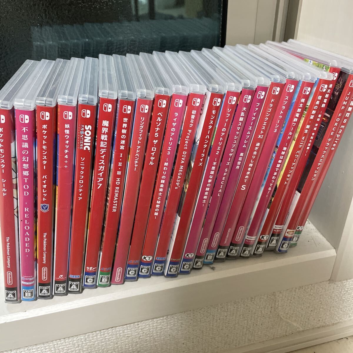 Switchソフト スマブラ ポケモン ドラクエ 桃鉄 ファイアーエムブレム スプラトゥーン モンハン 妖怪ウォッチ その他 まとめ売り拍卖