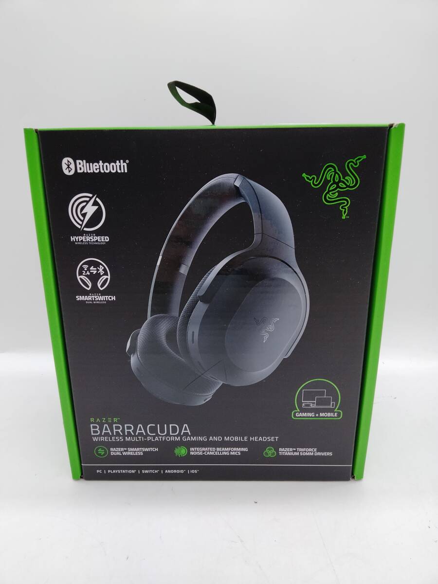 ★1円出品★送料無料★未開封★Razer Barracuda ワイヤレス ゲーミングヘッドセット【日本正規代理店保証品】Black RZ04-03790100-R3M1拍卖