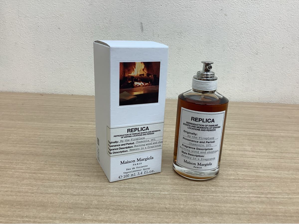 ◯営HM017-A3T60【埼玉発】Maison Margiela REPLICA レプリカ By the Fireplace バイ ザ ファイヤープレイス オードトワレ 100ml 箱付き拍卖