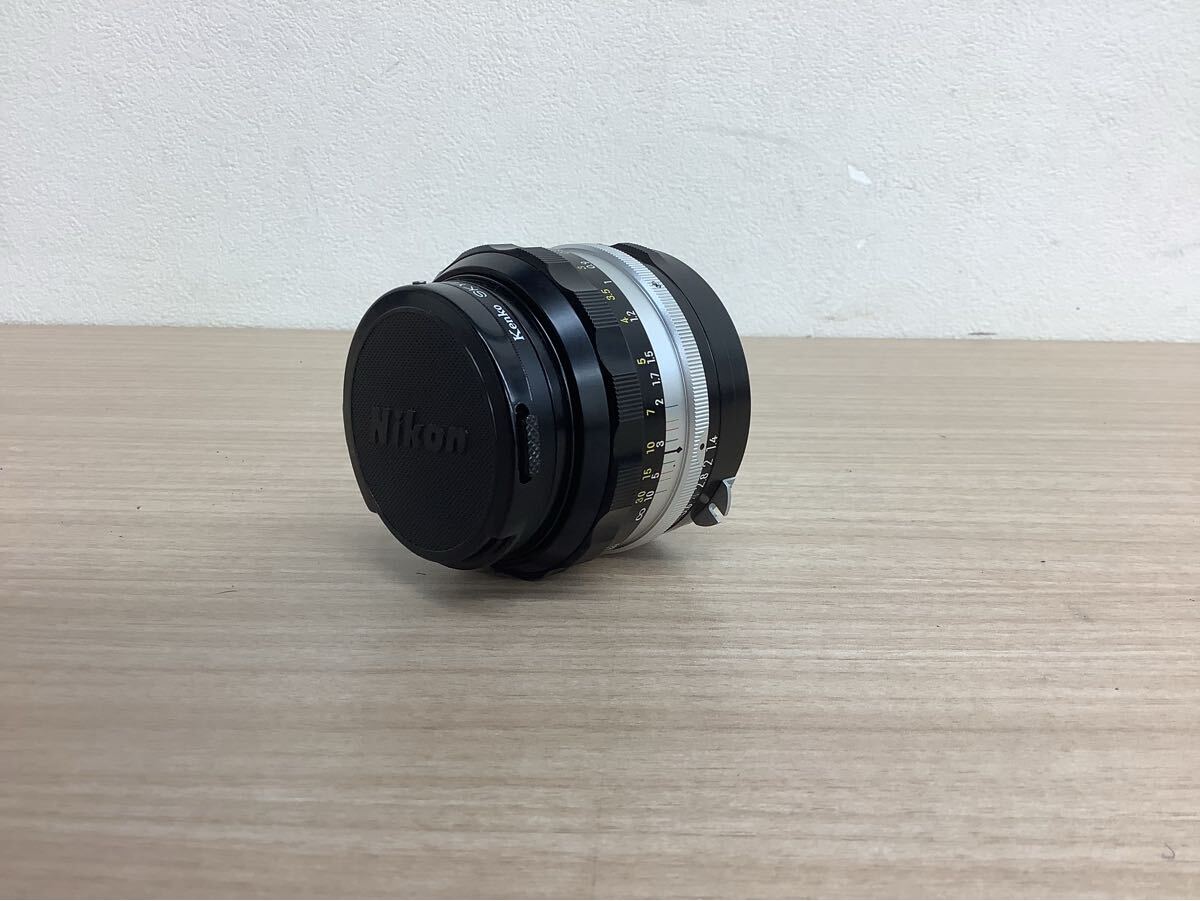 ◯営NI057-A9T60【埼玉発】Nikon NIKKOR-S.C Auto 50mm F1.4 Kenko Skylight(1B)フィルター付 ニコン Fマウント 現状品拍卖