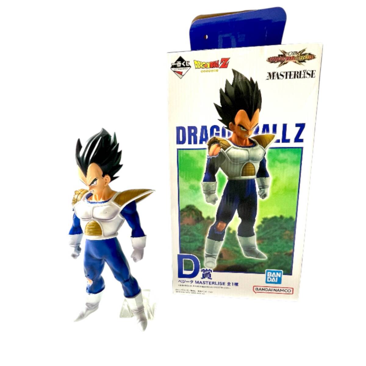 ☆ BANDAI バンダイ 一番くじ ドラゴンボールZ ベジータ MASTERLISE D賞 フィギュア 0.7kg拍卖