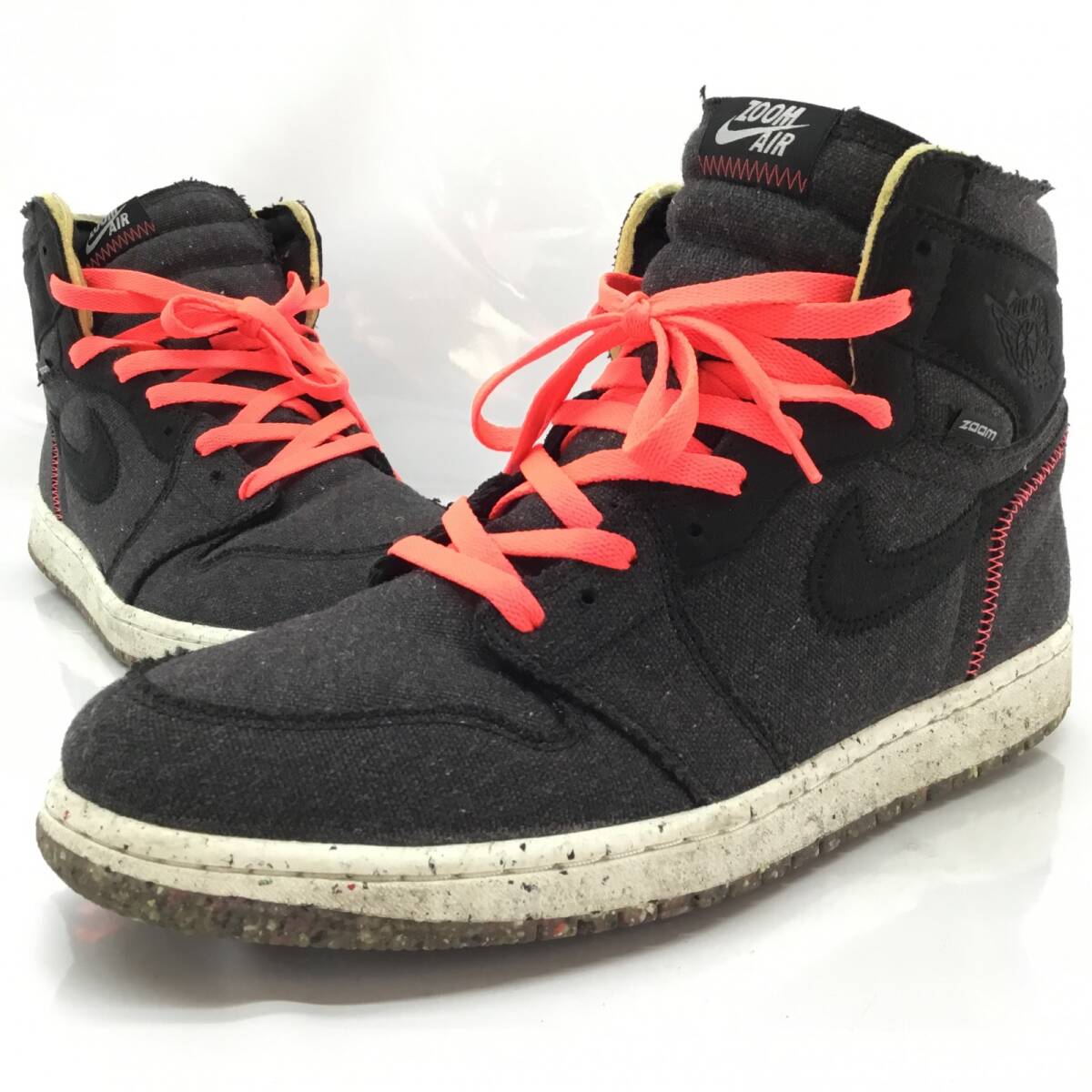 ■NIKE ナイキ AIR JORDAN 1 HIGH ZOOM Crater CW2414-001 28.5cm キズ汚れあり 中古品 0.9kg拍卖