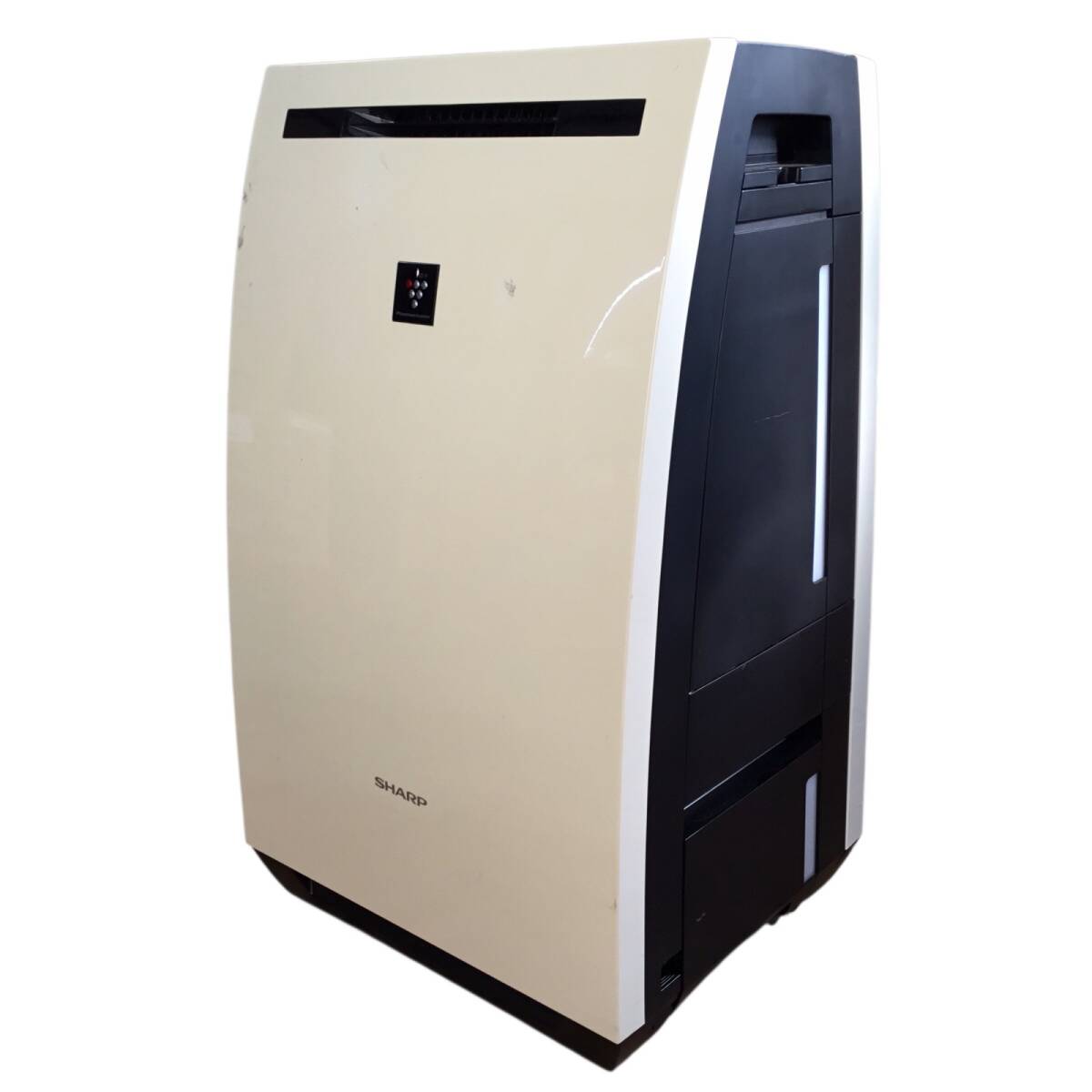 ■SHARP シャープ 除加湿空気清浄機 KC-HD70-W 2019年製 色焼けあり 空気が出ることのみ確認 ジャンク品 19.7kg拍卖