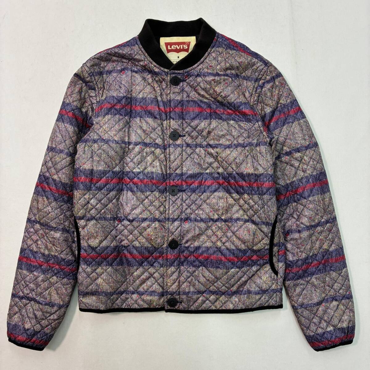 ■Levi's リーバイス アウター キルティングジャケット モッズコート マルチカラー サイズM メンズ 0.38kg拍卖