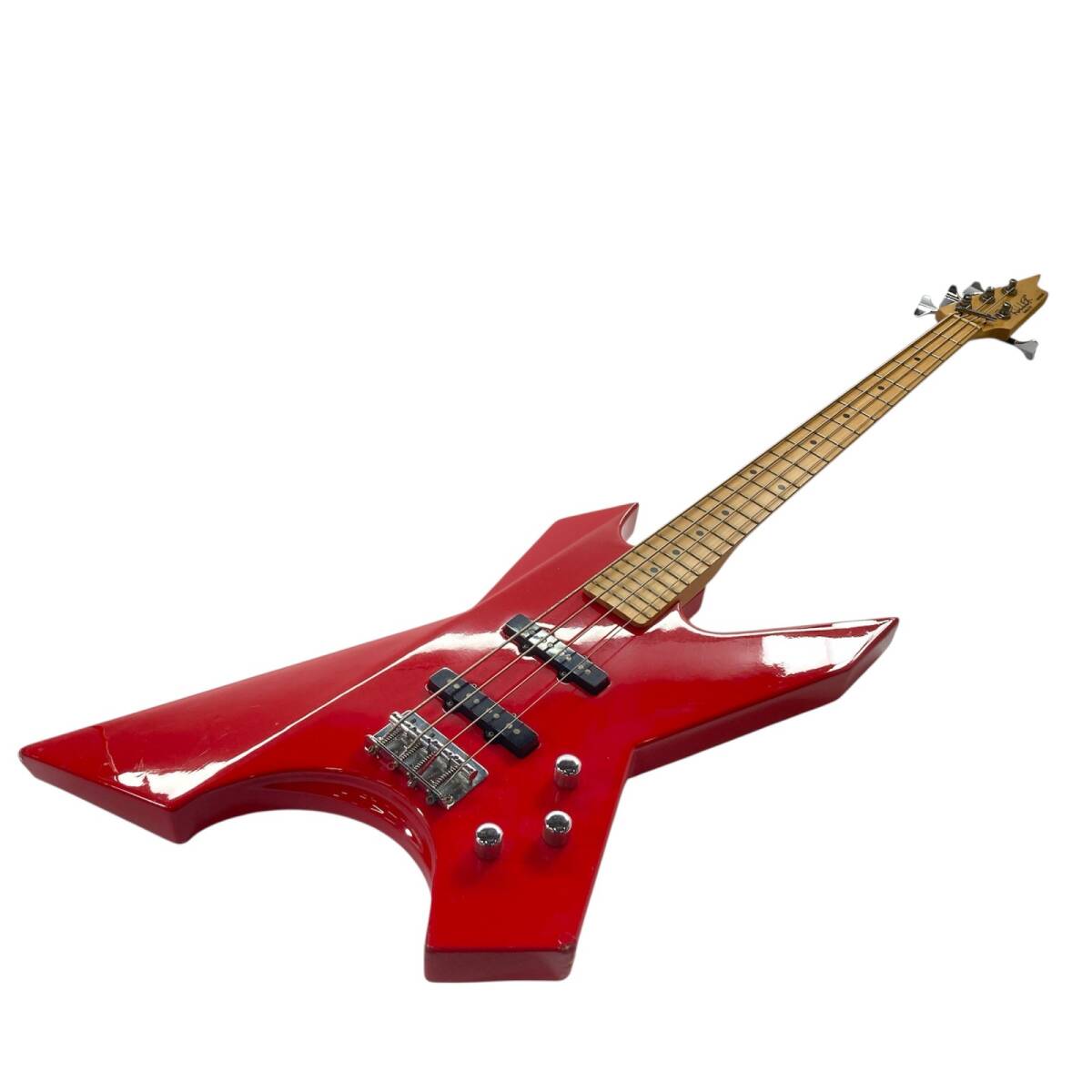 ☆ KILLER キラー DAGGER 1080245 ベースギター エレキベース レッド 楽器 弦楽器 ジャンク品 3.6kg拍卖