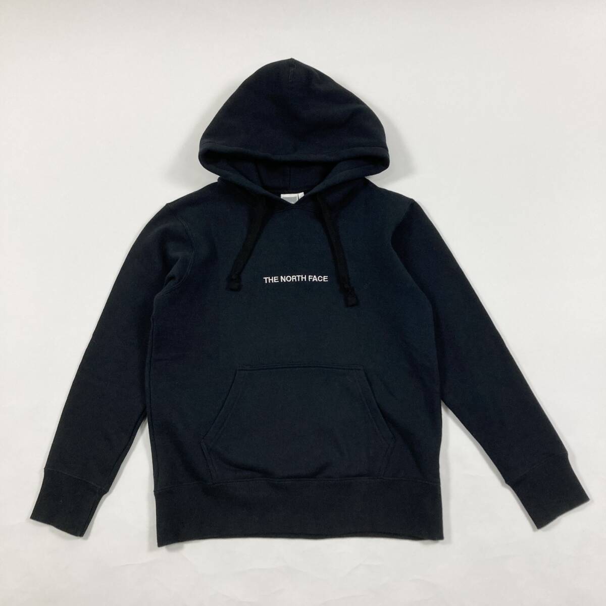 ☆ THE NORTH FACE ザ・ノースフェイス パーカー アウター NTW6810Z アウトドアウエア ロゴ 裏起毛 ブラック L レディース 0.45kg拍卖