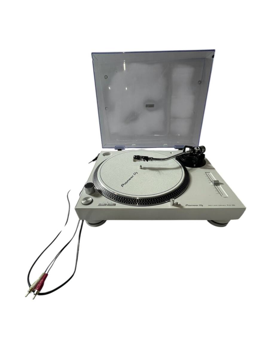 ☆ Pioneer パイオニア DJ ターンテーブル PLX-500-W ホワイト レコードプレーヤー アナログ リスニング DJプレイ ジャンク 10.7kg拍卖