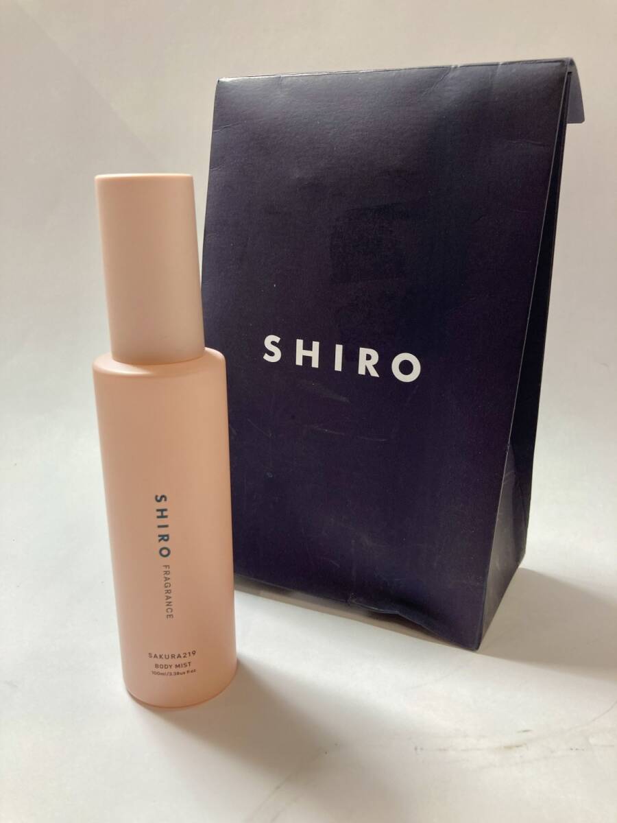 ☆ SHIRO シロ 【限定】 さくら219 ボディミスト ボディ用化粧水 現状品 0.16kg拍卖