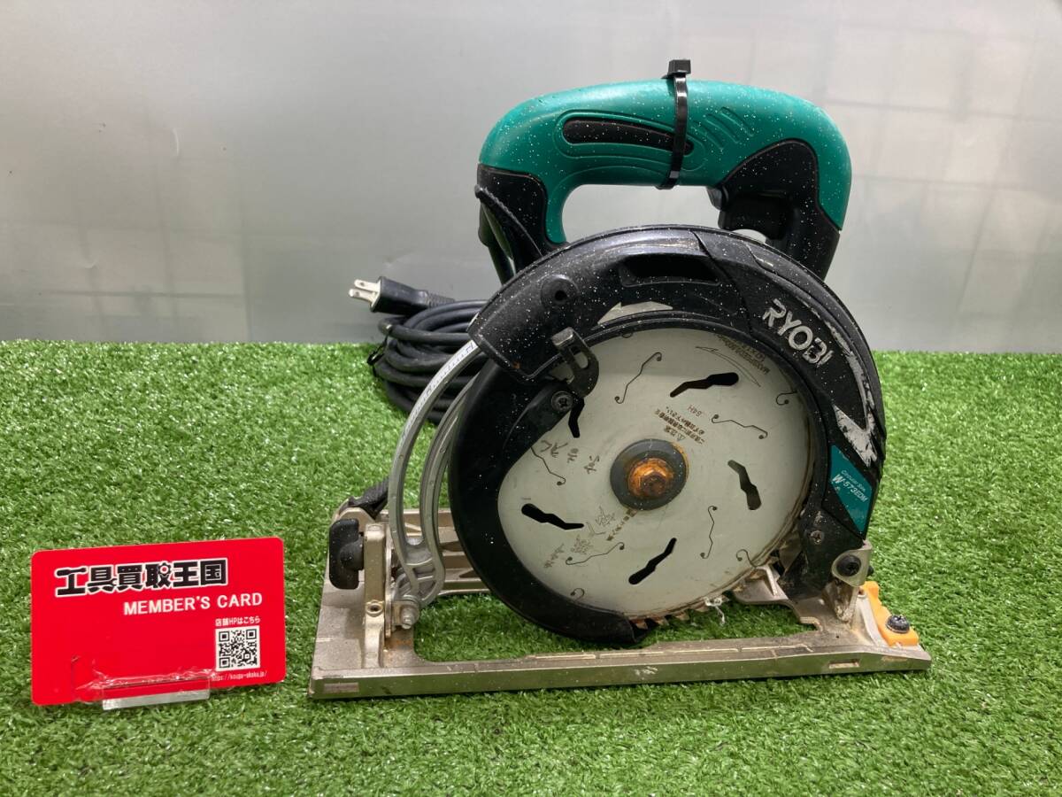 【中古品】【0931】★リョービ(RYOBI) 丸ノコ 刃径147mm W-573EDM 611028A ITWGKSBT8D8U拍卖
