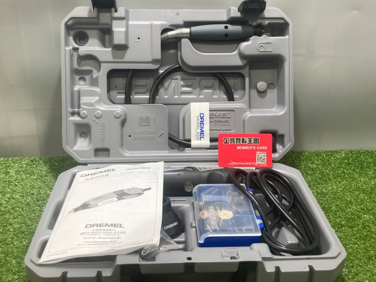 【中古品】【0931】★DREMEL(ドレメル) 4000-3/36 ハイスピードロータリーツール 4000 IT7GIQX4Q0QD拍卖