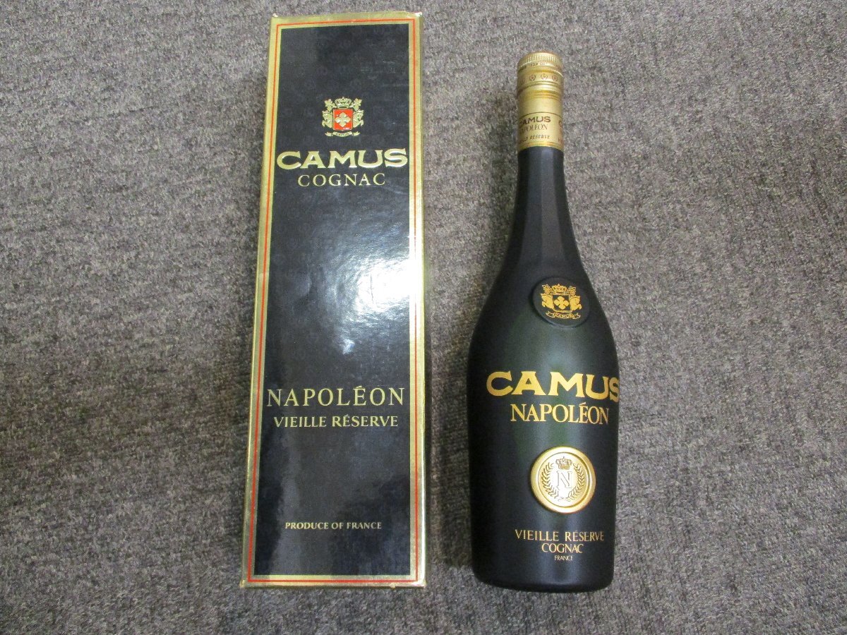 【未開栓】カミュ ナポレオン ヴィエイユリザーブ コニャック ブランデー 古酒拍卖